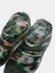Зеленый галоши мужские
