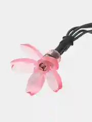 INBLOOM Гирлянда на солн. батарее, 25LED, 7м, шампань, 2 реж, сакура, 2V80mA, 1.2V600mAh
