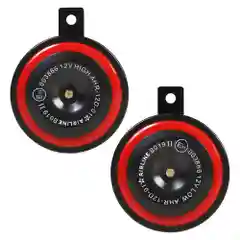 Сигнал звуковой дисковый 100мм 335/400Гц 110дБ 12В LOW/HIGH, кмпл. 2 шт. AHR-12D-01