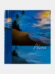 Коричневый фотоальбом с магнитными листами