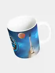 Кружка керамическая Космические войска Россия