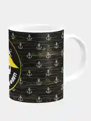 Кружка керамическая Военно-морской Флот Шеврон