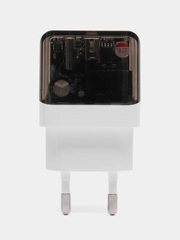 Сетевое зарядное устройство для iPhone Type-c BA80A PD 20W + QC3.0 (прозрачный)