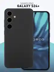 Чехол для Samsung Galaxy S24 Ultra S24 Plus S24 A55 A35 5G силиконовый ROSCO, защита камер