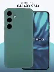 Чехол для Samsung Galaxy S24 Ultra S24 Plus S24 A55 A35 5G силиконовый ROSCO, защита камер