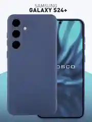 Чехол для Samsung Galaxy S24 Ultra S24 Plus S24 A55 A35 5G силиконовый ROSCO, защита камер