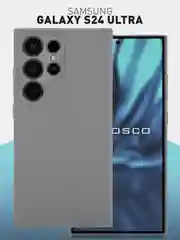 Чехол для Samsung Galaxy S24 Ultra S24 Plus S24 A55 A35 5G силиконовый ROSCO, защита камер