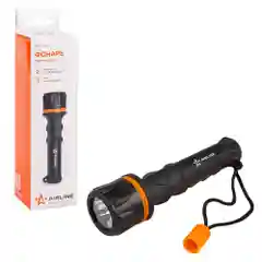 Фонарь прорезиненный на батарейках LEDx3 AFL-3-01