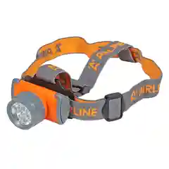 Фонарь налобный на батарейках LEDx7 AEBK002