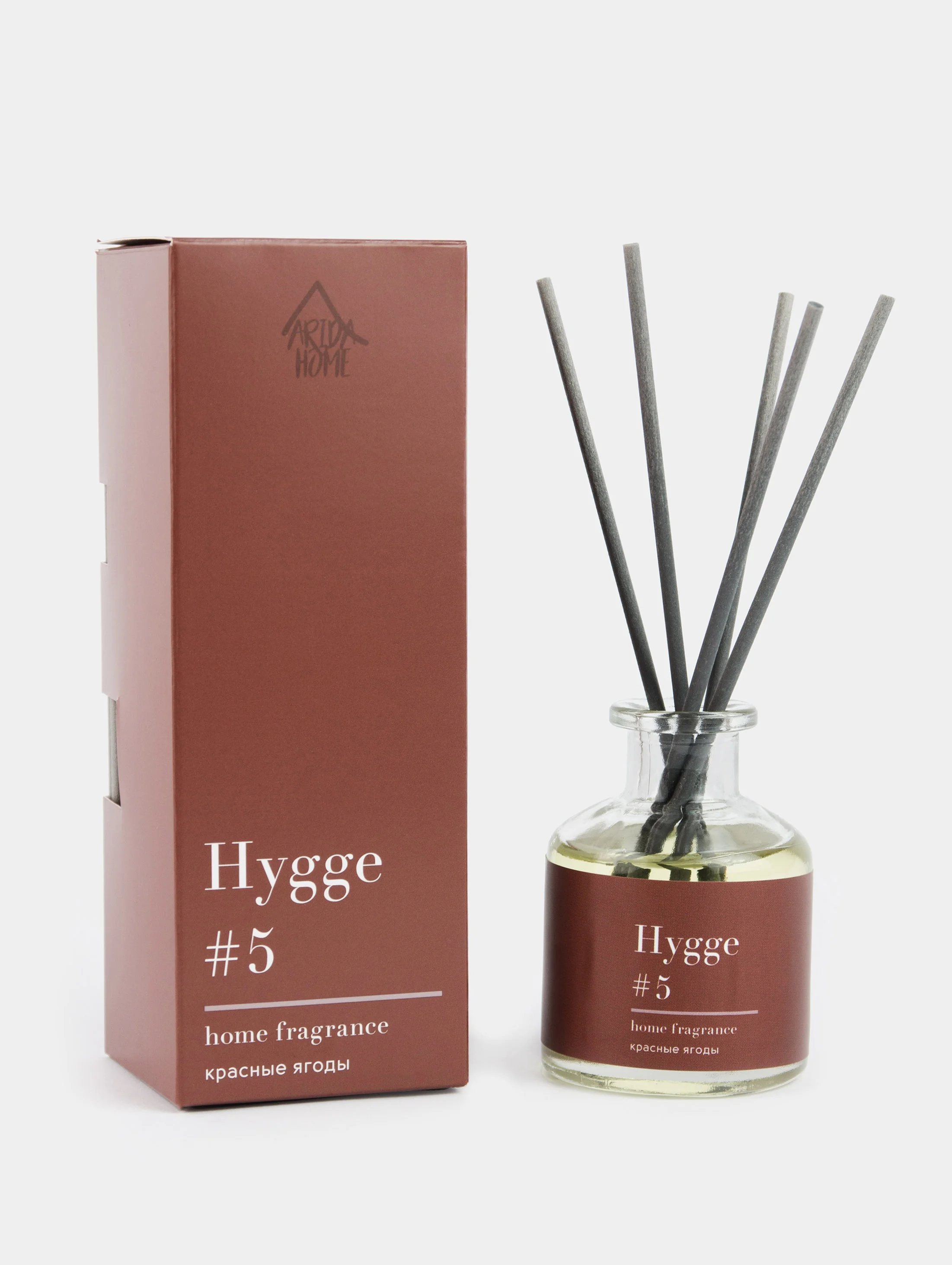 Шоколадный ароматический аромадиффузор Hygge с палочками, 50 мл, диффузор для дома