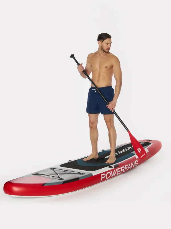 Красный сап борд. Powerfans SUP-доска, 320х84 см