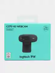 Веб-камера Logitech HD Webcam C270 черный USB 2.0 мини для компьютера и ноутбука