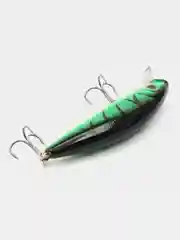 Салатовый воблер приманка класса MINNOW 7 см 8,5 г