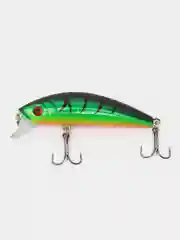 Салатовый воблер приманка класса MINNOW 7 см 8,5 г