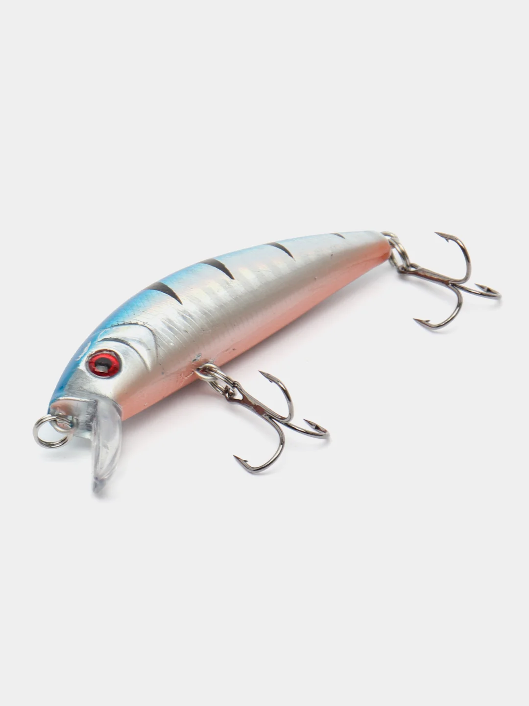 Светло-синий воблер приманка класса MINNOW 7 см 8,5 г