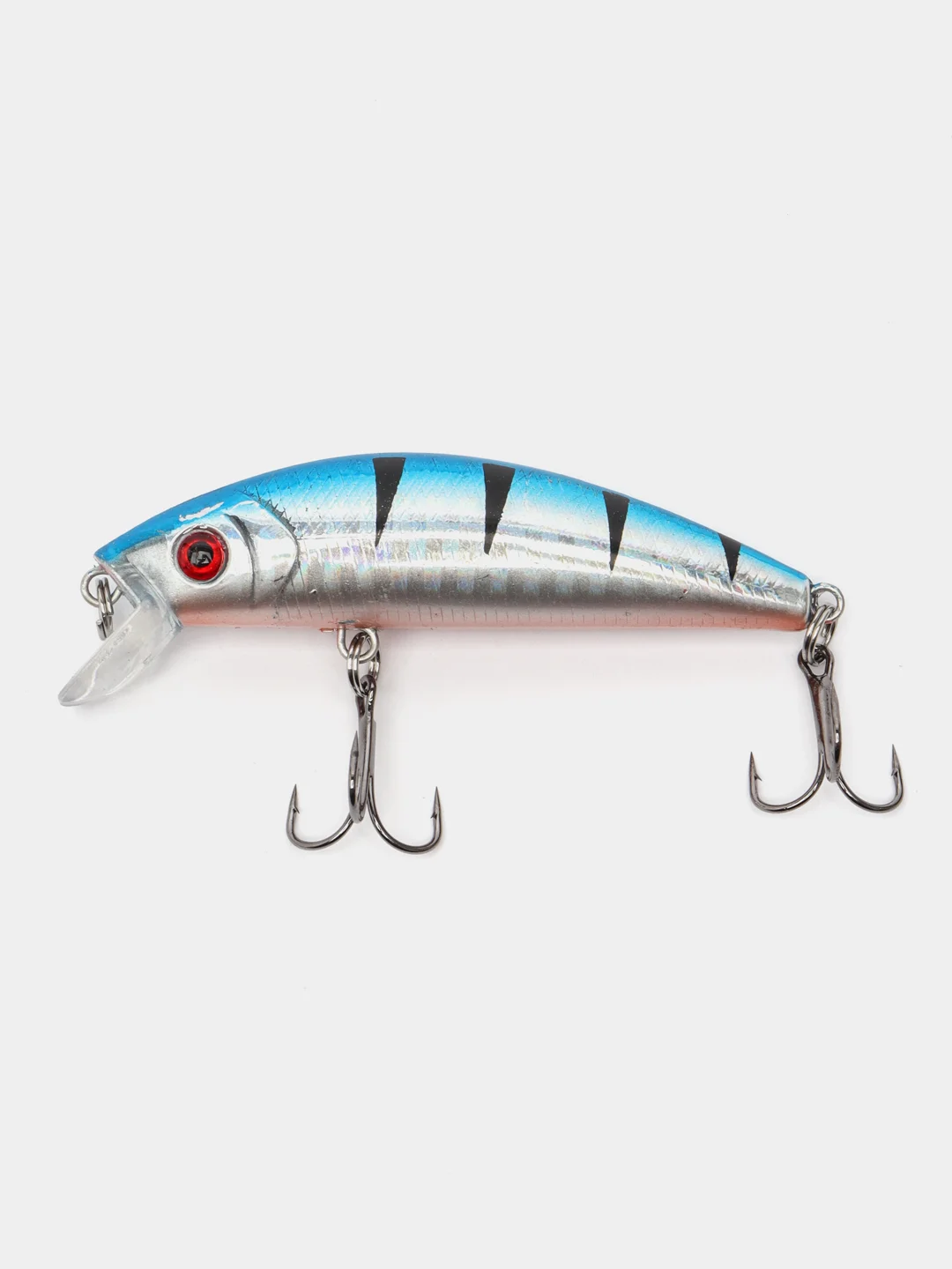 Светло-синий воблер приманка класса MINNOW 7 см 8,5 г