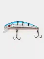 Светло-синий воблер приманка класса MINNOW 7 см 8,5 г