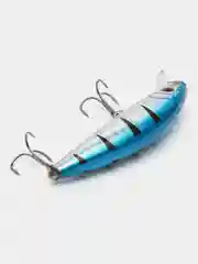 Светло-синий воблер приманка класса MINNOW 7 см 8,5 г