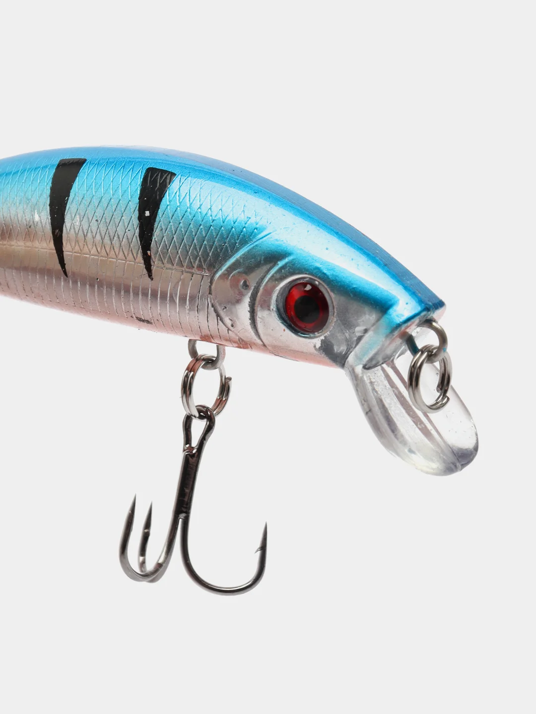 Светло-синий воблер приманка класса MINNOW 7 см 8,5 г