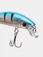 Светло-синий воблер приманка класса MINNOW 7 см 8,5 г