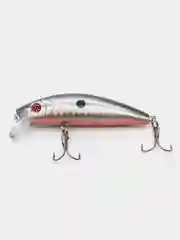 Серебряный воблер приманка класса MINNOW 7 см 8,5 г