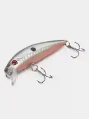 Серебряный воблер приманка класса MINNOW 7 см 8,5 г