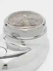 Серебряный беспроводная мини электробритва, сухое бритьё
