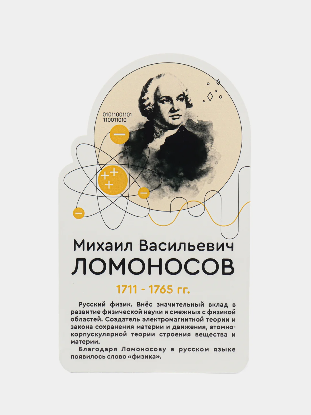 Комплект стендов Физики, цвет белый, набор 6 шт