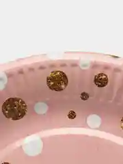 Зеленый тарелки бумажные, одноразовые, 6 штук
