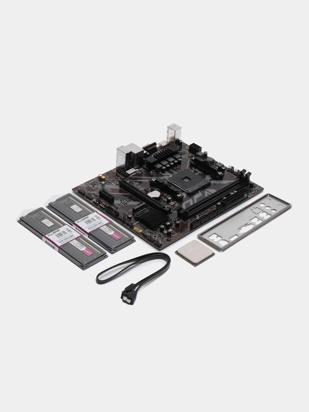 Комплект: Процессор Ryzen 5 2600 R5 + материнская плата ONDA B450 + DDR4 16Gb