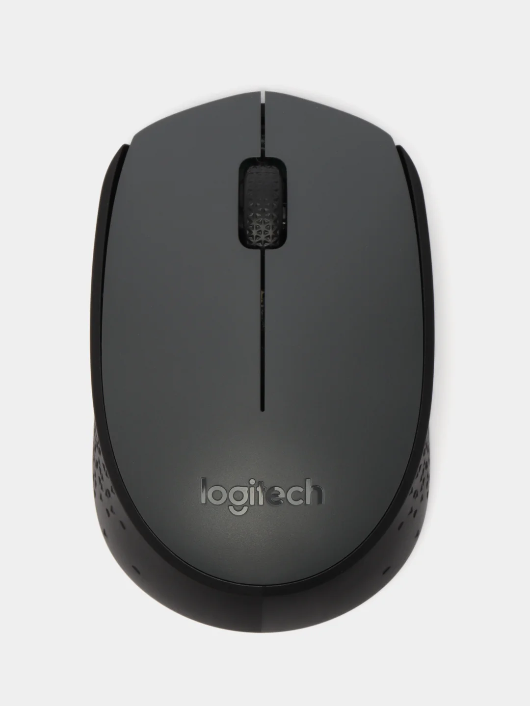 Беспроводная компактная мышь Logitech M170, черный/серый