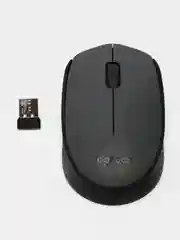 Беспроводная компактная мышь Logitech M170, черный/серый