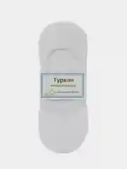 Белый следки женские и мужские , носки короткие