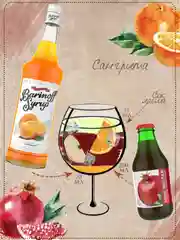 Сироп Barinoff "Апельсин", для кофе и коктейлей, 1 л