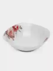 Салатник керам, квадр, 18 см, 0.56 л, Розы, Daniks, 17-023