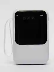 Белый mini Power Bank с высокой ёмкостью, 20000mAh, портативное питание, с быстрой зарядкой