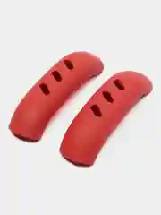 Красный силиконовые ручки для кастрюли