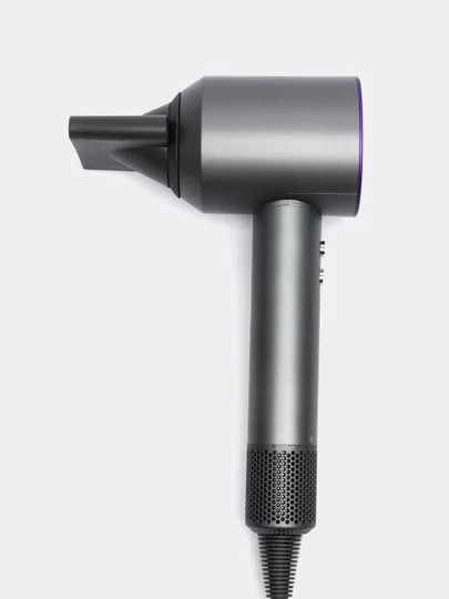 Фен для волос Super Hair Dryer, стайлер для укладки и сушки волос, 5 насадок