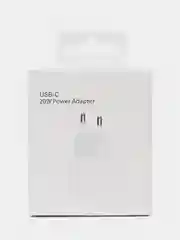 Белый блок питания для iPhone с Type-C 20W