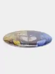 Белый 3d Стикеры на гаджеты, 4шт