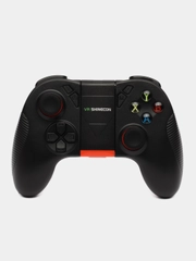 Беспроводной игровой геймпад с держателем для смартфона Shinecon QH-S01 Bluetooth Gamepad