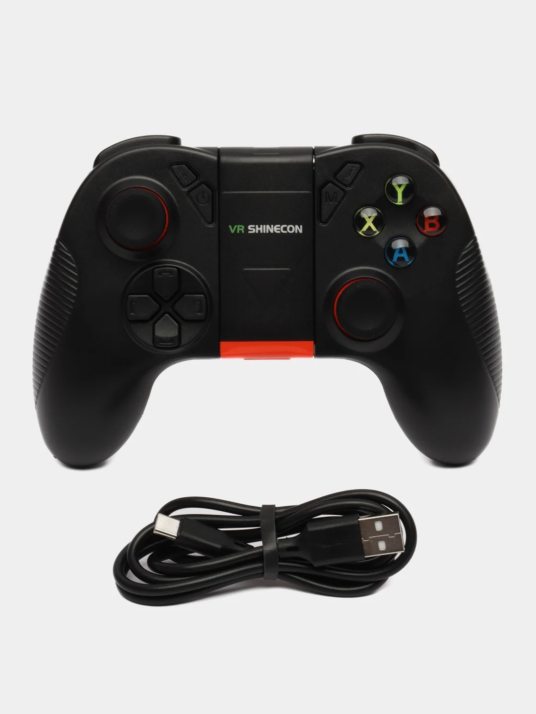 Беспроводной игровой геймпад с держателем для смартфона Shinecon QH-S01 Bluetooth Gamepad