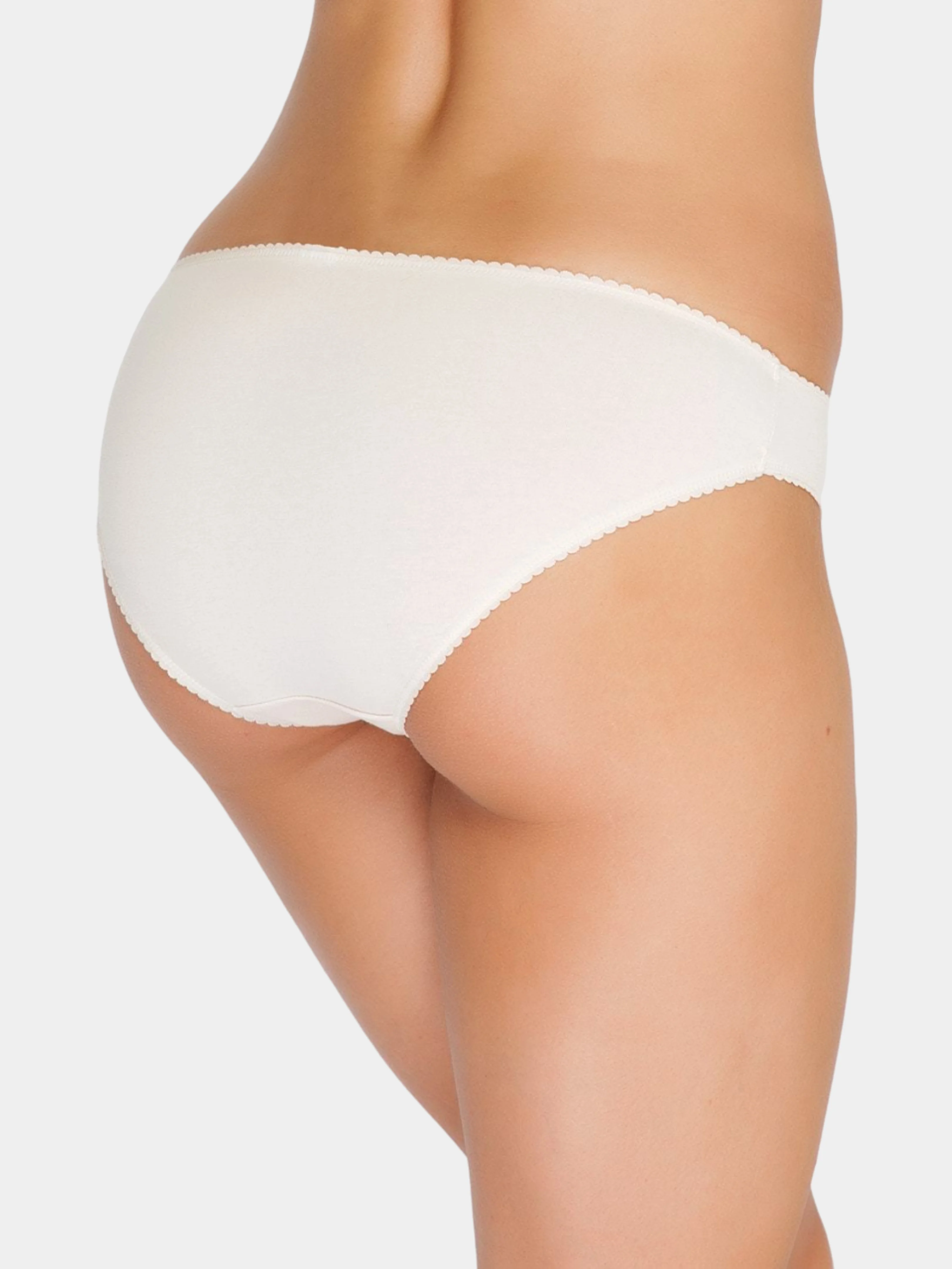 Белый трусики мини-бикини Vis-a-vis DS1124