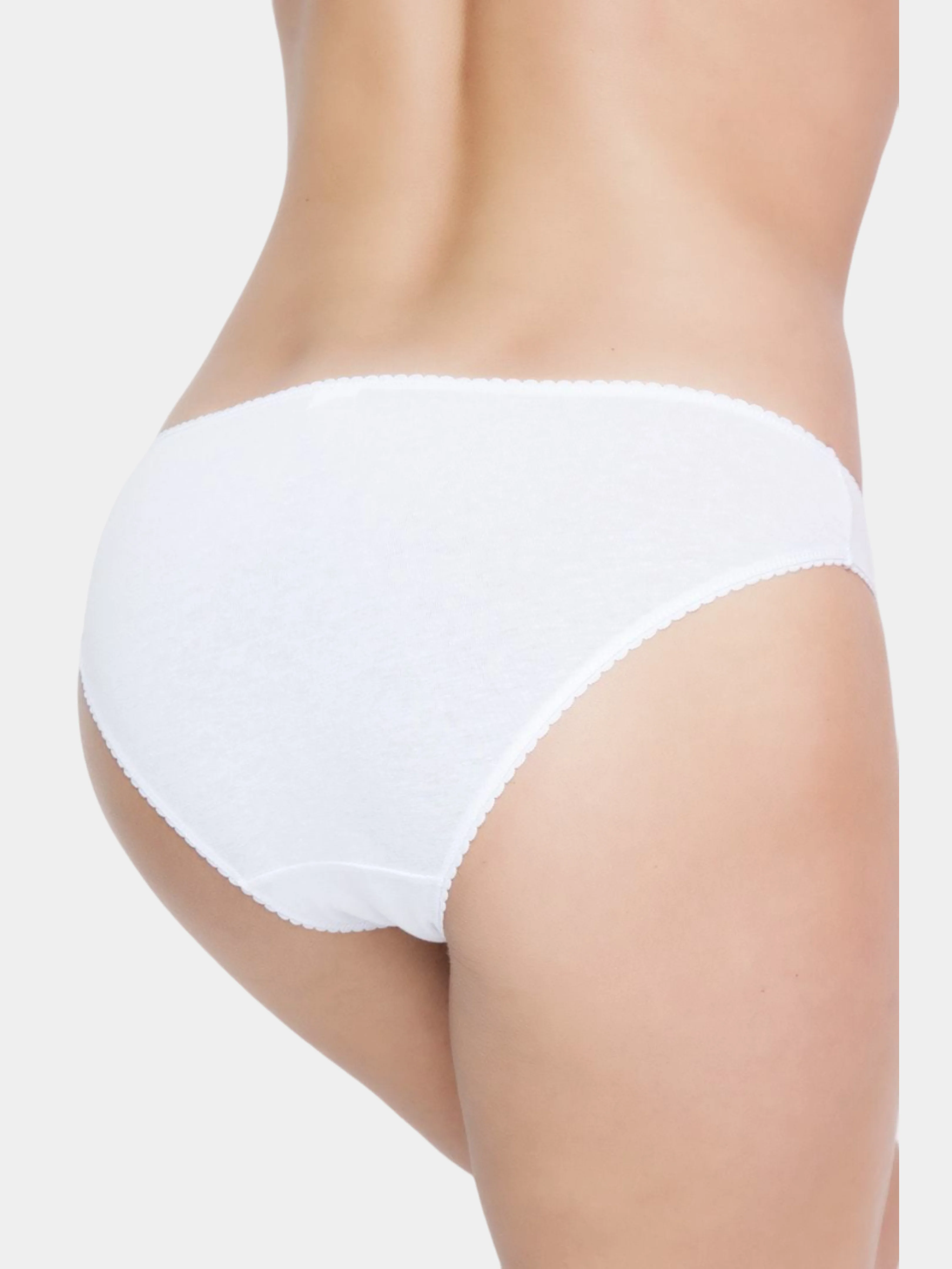 Белый трусики мини-бикини Vis-a-vis DS1124