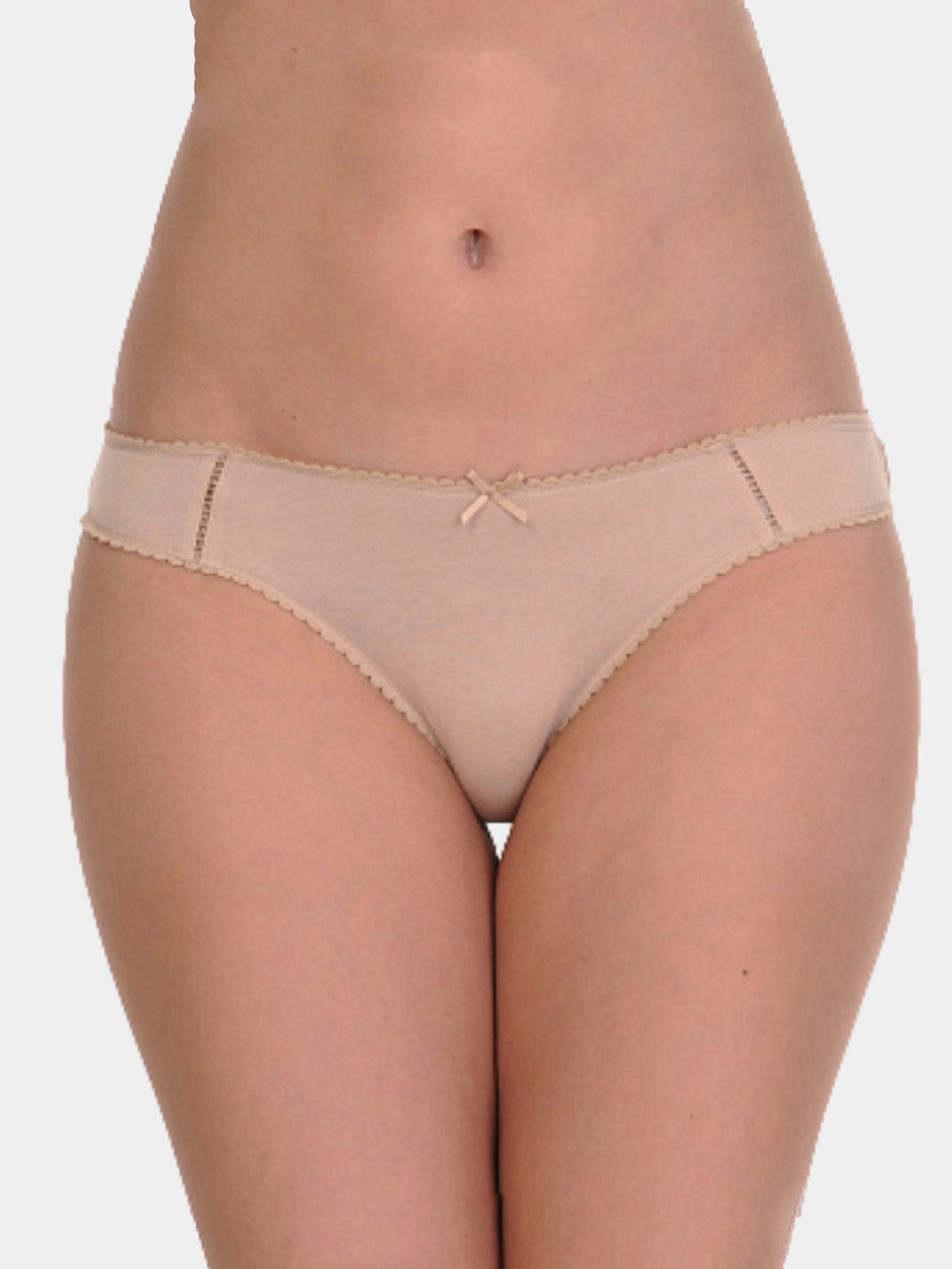 Бежевый трусики мини-бикини Vis-a-vis DS1124