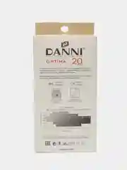 Светло-коричневый колготки женские DANNI Optima 20 den, 5 пар