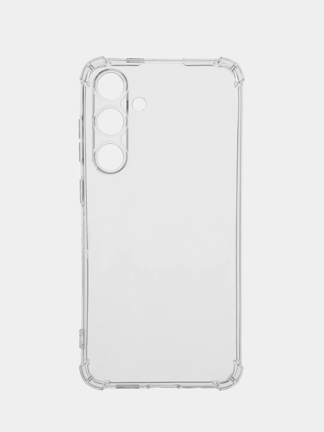 Прозрачный чехол для Samsung Galaxy S24 Plus (Самсунг Галакси С24 Плюс), прозрачный противоударный