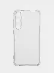 Прозрачный чехол для Samsung Galaxy S24 Plus (Самсунг Галакси С24 Плюс), прозрачный противоударный
