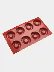 Силиконовая форма для выпечки пончиков, 8 ячеек