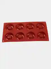 Силиконовая форма для выпечки пончиков, 8 ячеек